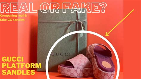 gucci sandals gg original or fake